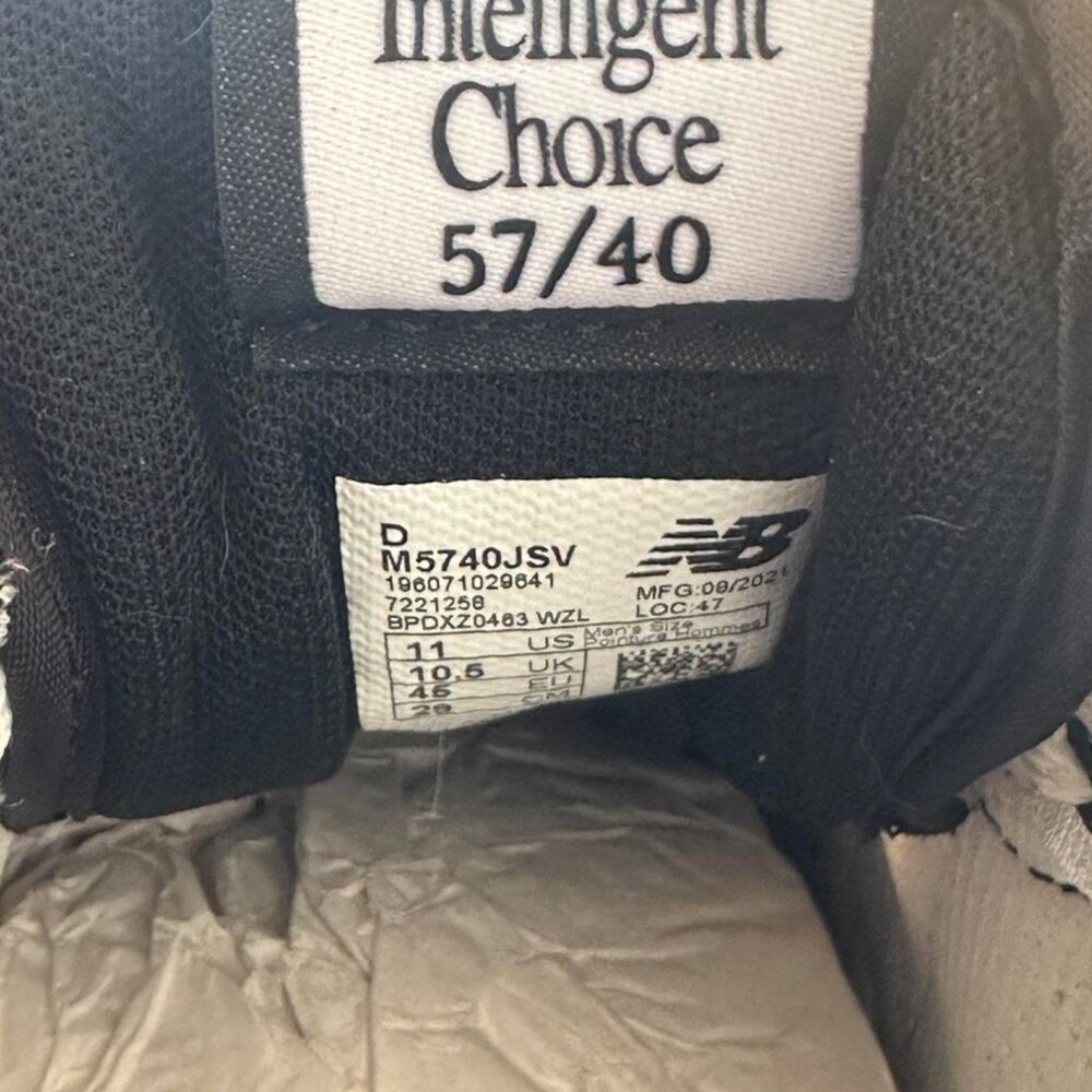 New Balance x Joshua Vides New Men's Sneaker unworn with tags & box US 11 - Picture 5 of 6